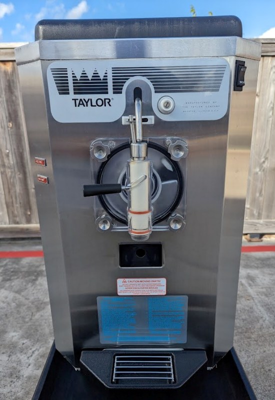 Taylor Single Dispensing Machine Lease