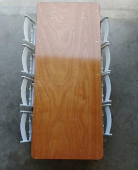 6 Foot Kids Wooden Table